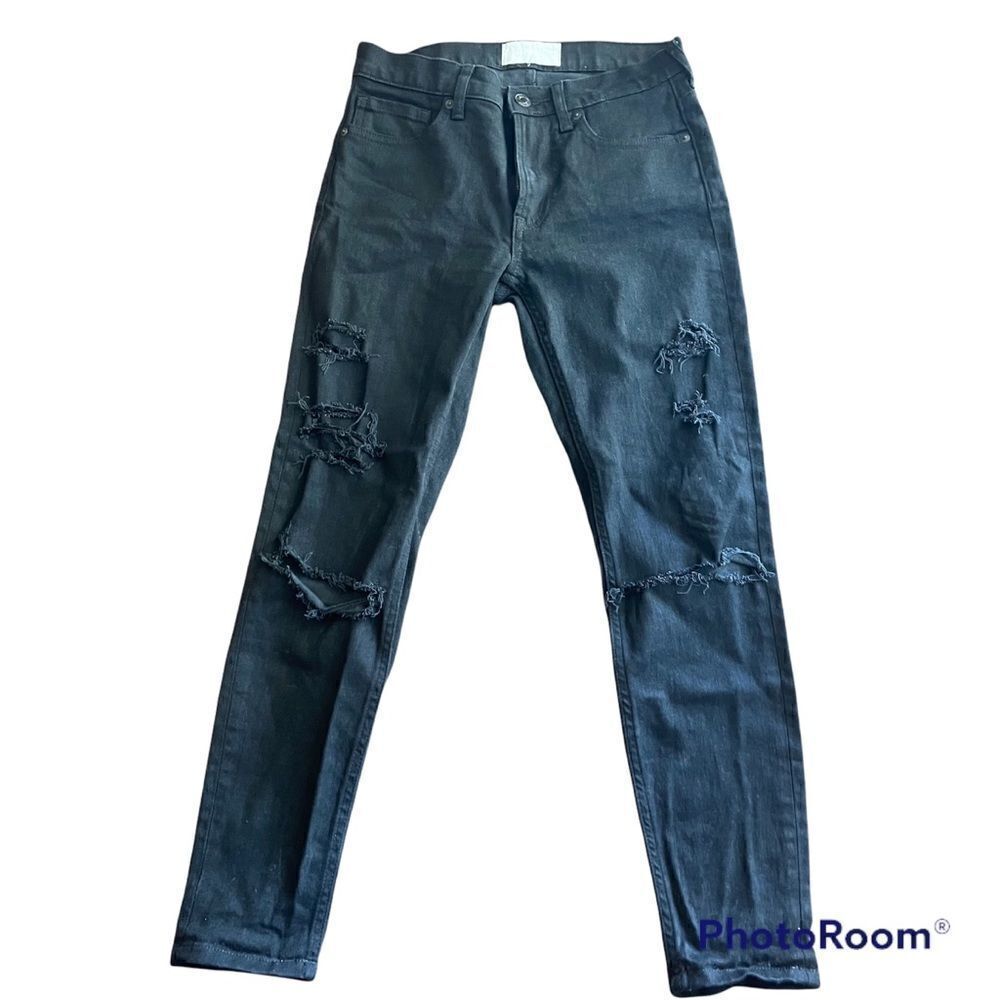 Everlane Distress crop jeans